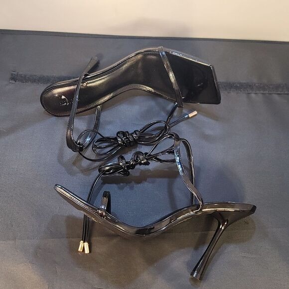 BRAND NEW FOREVER 21 SQUARE TOE LACE UP HEEL SANDAL - Picture 6 of 14